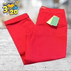 NWT Copper key  size 14 girls cuffed pants